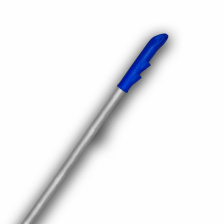 Ручка для держателя мопов, 140 см, d=23 мм, алюминий, синяя
