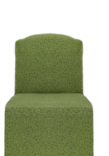 Чехол на кресло без подлокотников Venera, жаккард, цвет оливковый