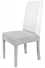 Чехол на сиденье стула Venera "Жаккард", цвет слоновая кость, 1 предмет
