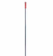 Ручка для держателя мопов, 140 см, d=23,5 мм, анодированный алюминий, красная