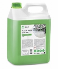 Средство для мытья полов Grass "Floor Wash Strong", щелочное, 5,6 кг.