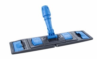 Держатель мопов универсальный (флаундер), 40х11 см, пластик, синий