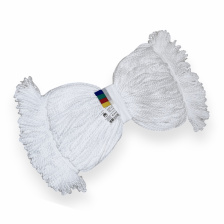 Моп Кентукки верёвочный, 200 гр, микрофибра, цвет белый