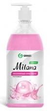Жидкое крем-мыло Grass "Milana", Fruit bubbles с дозатором 1 л.