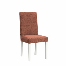 Чехлы на стулья плюшевые Venera, цвет шоколадный, комплект 6 штук