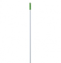 Ручка для держателя мопов, 130 см, d=22 мм, алюминий, зелёная 