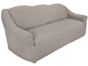 Чехол на трехместный диван без оборки CONCORDIA, цвет тускло-сиреневый