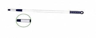 Телескопическая ручка для швабры, длина 105-180 см, алюминий/полипропилен, резьба