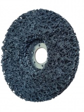 Круг зачистной синтетический "Коралл" 125х22.23 мм, MKSS, цвет черный