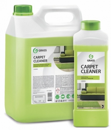 Средство для чистки ковров и мягкой мебели Grass (пятновыводитель) "Carpet Cleaner", 1 л. фото 1