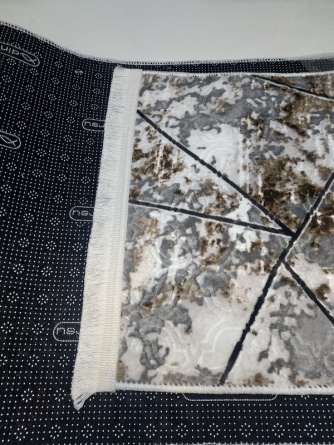 Набор ковриков для ванной и туалета Venera, 60x100/50x60 см, серо-коричневый фото 3