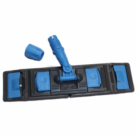 Держатель мопов универсальный (флаундер), 40х11 см, пластик, синий фото 5