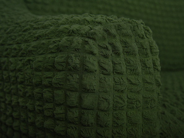 Чехол на кресло без оборки Venera, цвет зеленый фото 5