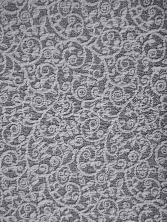 Чехол на угловой диван с оборкой Venera "Жаккард", цвет светло-серый фото 4