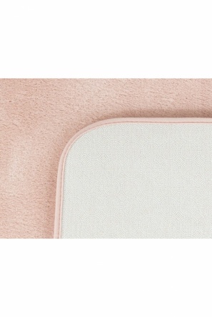 Набор ковриков для ванной и туалета Venera, 60x100/50x60 см, розовый фото 3