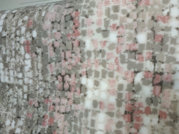 Набор ковриков для ванной и туалета Venera, 60x100/50x60 см, бежево-розовый фото 3