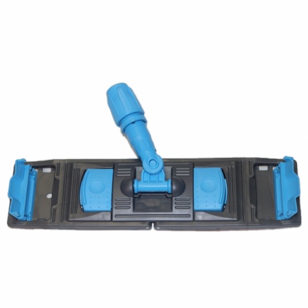 Держатель мопа (флаундер) универсальный, 50х13 см, пластик, синий фото 4