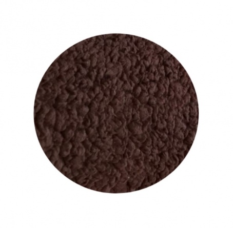 Чехол на двухместный диван плюшевый Venera, цвет темно-коричневый фото 3