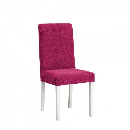 Чехлы на стулья плюшевые Venera, цвет бордовый, комплект 6 штук фото 1
