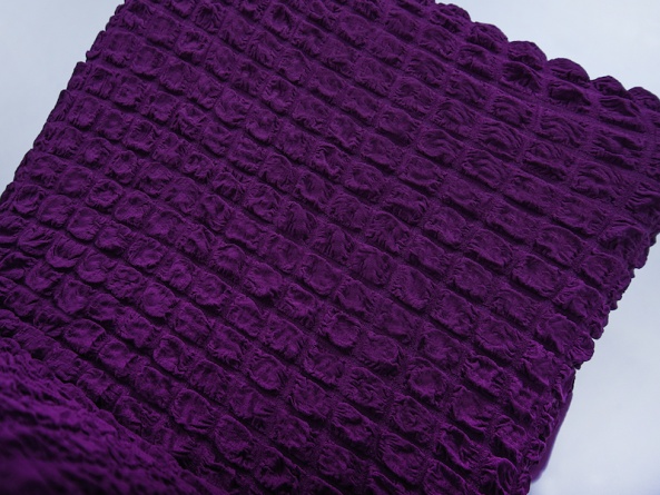 Чехол на стул с оборкой Venera, цвет фиолетовый, 1 предмет фото 9