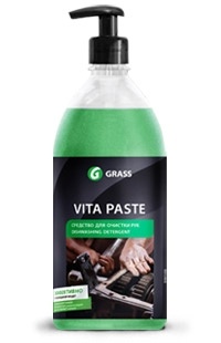 Средство для очистки кожи рук от сильных загрязнений Grass "Vita Paste", 1 л. фото 1