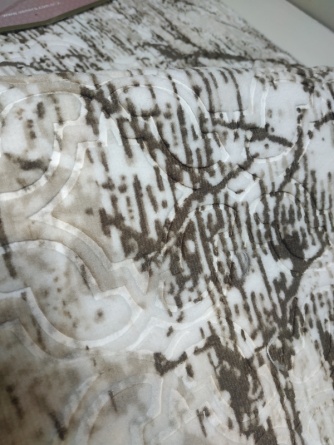 Набор ковриков для ванной и туалета Venera, 60x100/50x60 см, коричнево-белый фото 6