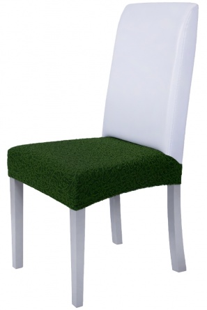 Чехол на сиденье стула Venera "Жаккард", цвет зеленый, 1 предмет фото 1