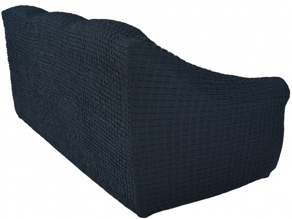 Чехол на трехместный диван без оборки Concordia, цвет тёмно-серый фото 3