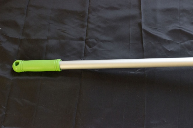 Ручка для держателя мопов, 140 см, d=23,5 мм, анодированный алюминий, зеленая фото 3