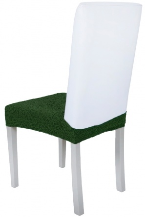 Чехол на сиденье стула Venera "Жаккард", цвет зеленый, 1 предмет фото 2