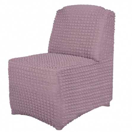 Чехол на кресло без подлокотников Venera, цвет пудровый фото 1