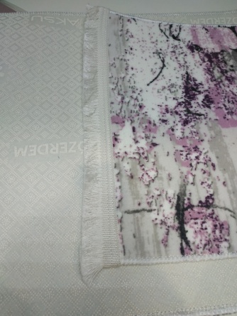 Набор ковриков для ванной и туалета Venera, 60x100/50x60 см, серовато-розовый фото 5