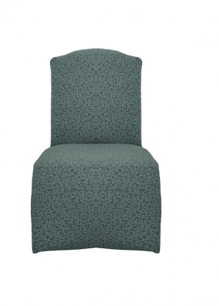 Чехол на кресло без подлокотников Venera, жаккард, цвет серый фото 1