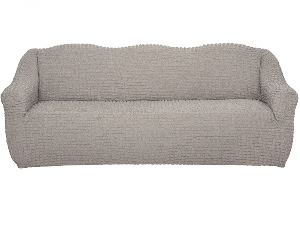 Чехол на трехместный диван без оборки CONCORDIA, цвет тускло-сиреневый фото 2