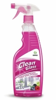 Очиститель стекол Grass "Clean Glass", Лесные ягоды, 600 мл. фото 1