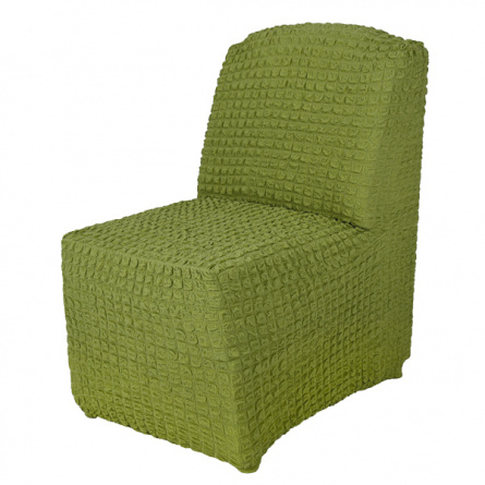 Чехол на кресло без подлокотников Venera, цвет оливковый фото 1