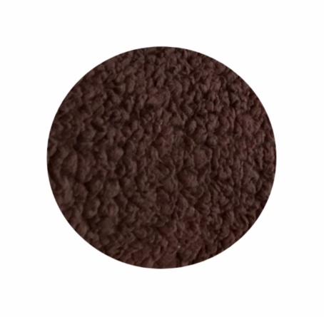 Чехол на угловой диван плюшевый Venera, цвет тёмно-коричневый фото 2